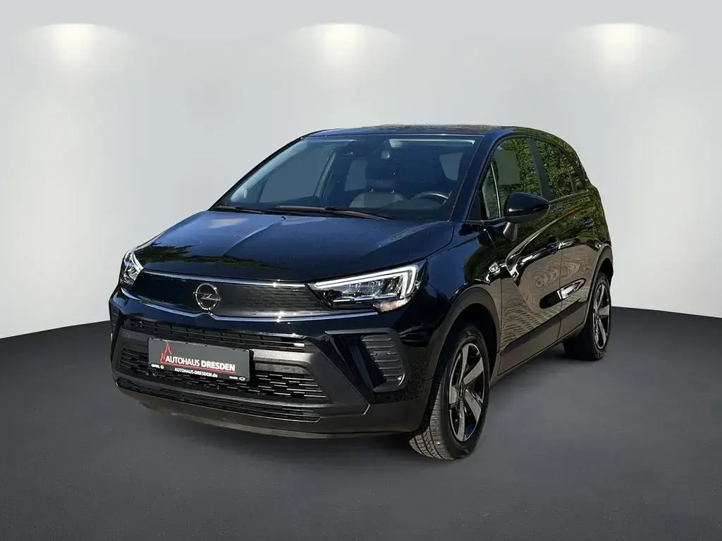 Gebraucht Opel Crossland Edition 110 PS (80 kW) 2022 Diamant schwarz (metallic) SUV