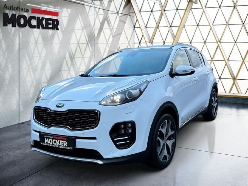 Weiß Gebraucht 2016 Kia Sportage GT-Line SUV | 16.200 € (Fairer Preis) - Bild 1/4
