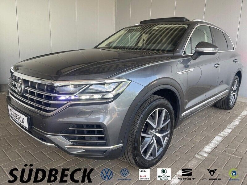 Siliziumgrau (metallic) Gebraucht 2020 VW Touareg Atmosphere SUV | 45.990 € (Teuer) - Bild 1/4