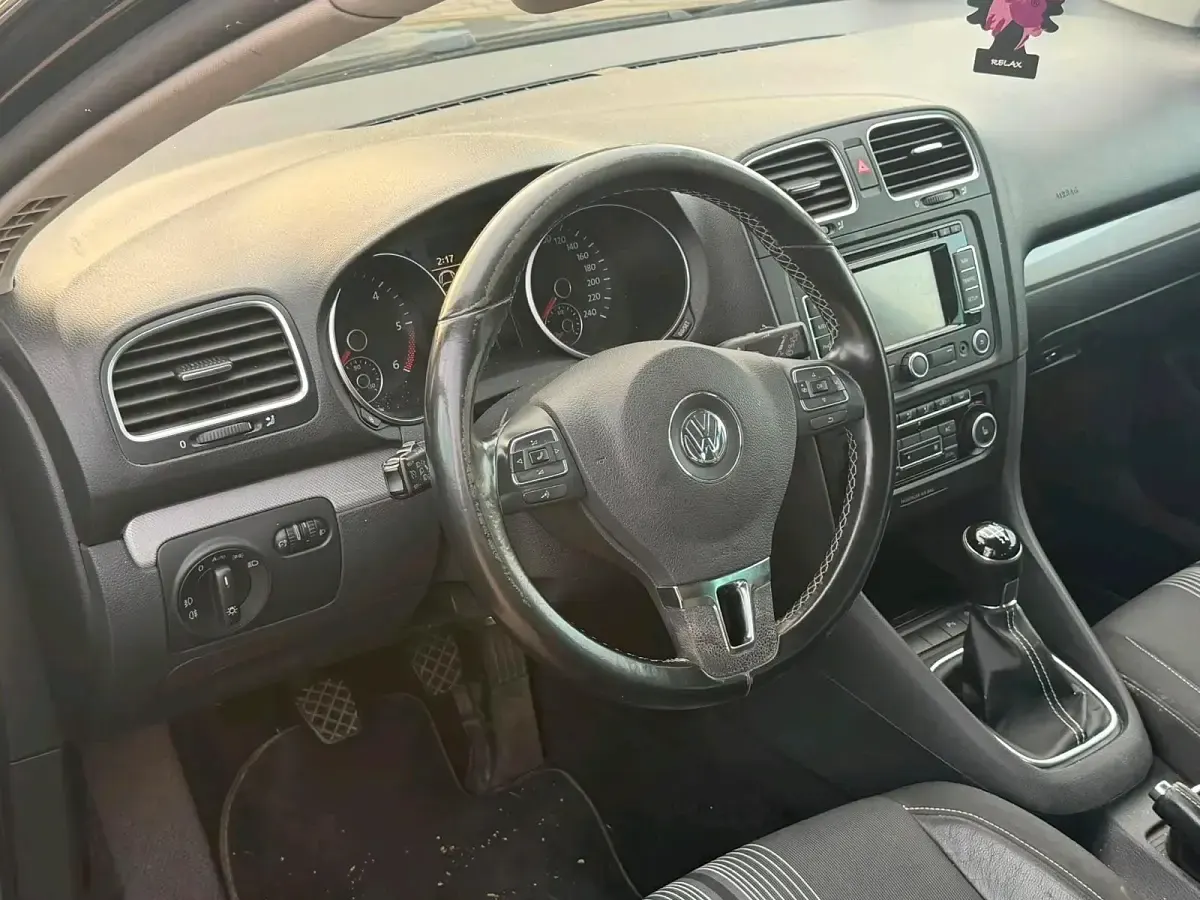 Gebraucht VW Golf VII Match 105 PS (77 kW) 2012 Schwarz Kombi