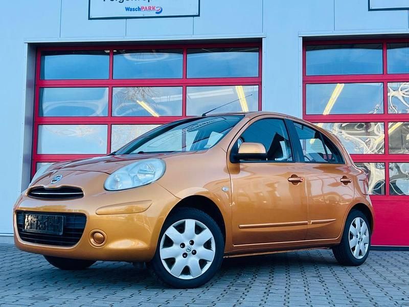 Gebraucht Nissan Micra Acenta 80 PS (58 kW) 2012 Orange Kleinwagen