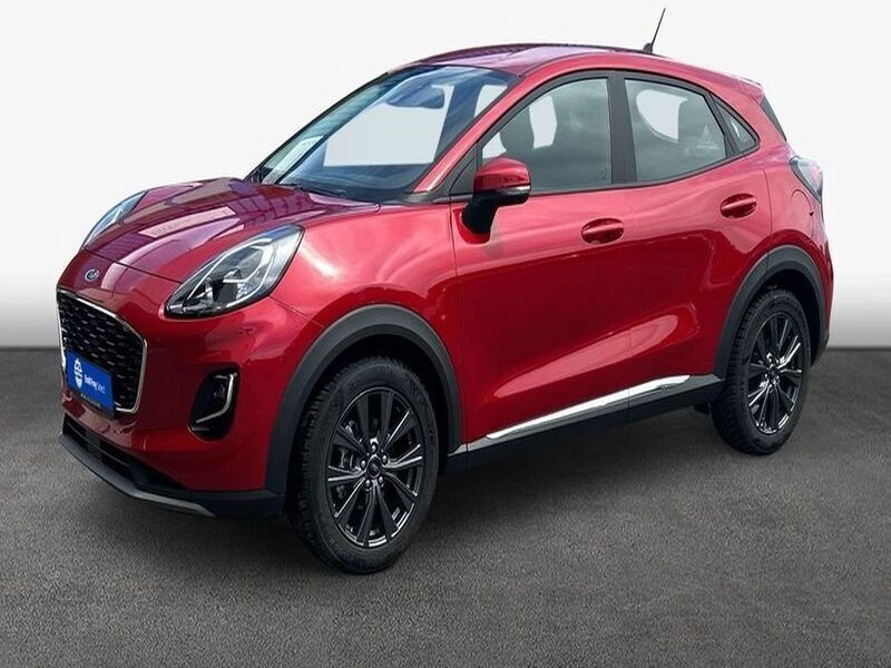 Rot Gebraucht 2024 Ford Puma Titanium SUV | 23.849 € (Superpreis) - Bild 1/4