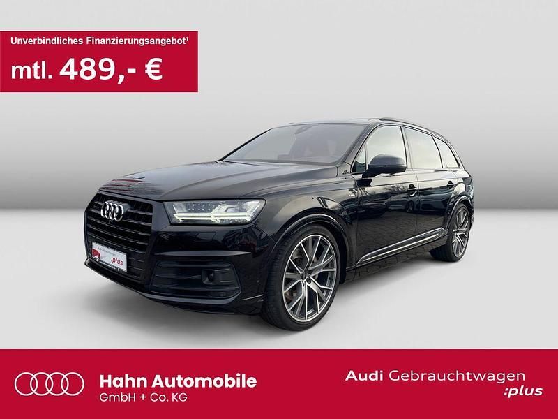 Orcaschwarz metallic Gebraucht 2017 Audi Q7 Black Edition SUV | 39.990 € (Teuer) - Bild 1/3