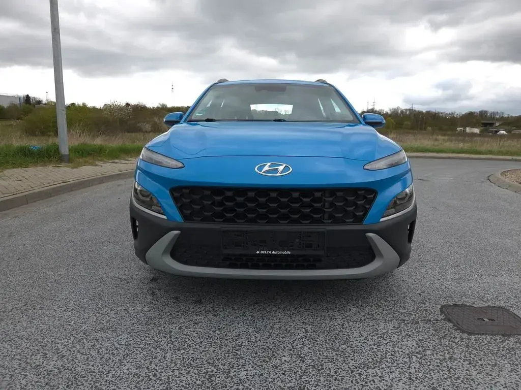 Gebraucht Hyundai Kona Select 120 PS (88 kW) 2021 Blau SUV