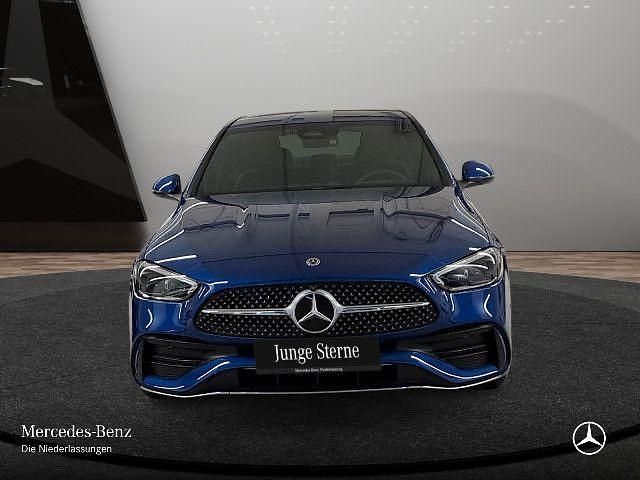 Blau Gebraucht 2024 Mercedes C300 Premium Limousine | 44.890 € (Guter Preis) - Bild 1/4