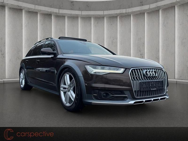 Braun Gebraucht 2015 Audi A6 Allroad Sport Kombi | 14.990 € (Fairer Preis) - Bild 1/3