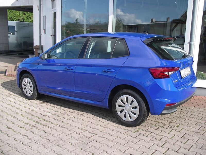 Gebraucht Skoda Fabia Selection 80 PS (58 kW) 2024 Blau Kleinwagen