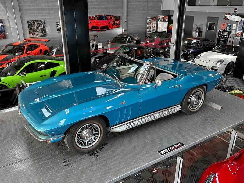 Gebraucht Corvette Stingray 300 PS (220 kW) 1966 Blau Cabrio