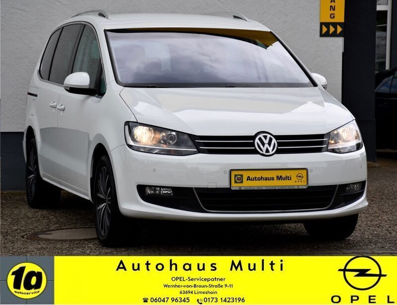 Weiß Gebraucht 2016 VW Sharan Allstar Van / Kleinbus | 12.900 € (Teuer) - Bild 1/4