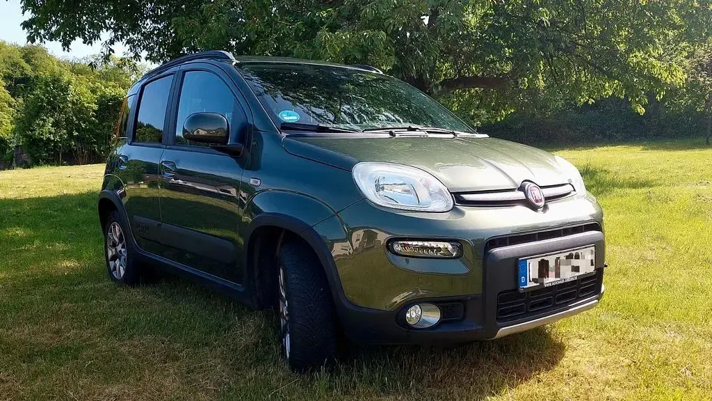 Gebraucht Fiat Panda 4x4 Wild 86 PS (63 kW) 2018 Grün Kleinwagen