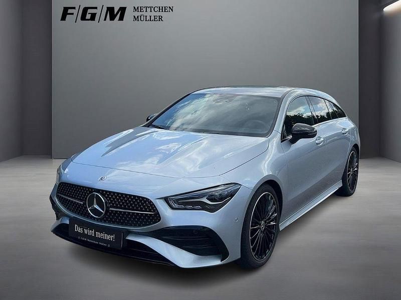 Hightechsilber Gebraucht 2024 Mercedes CLA250 AMG line Limousine | 39.980 € (Fairer Preis) - Bild 1/4