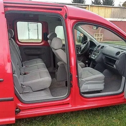 Gebraucht VW Caddy Life 75 PS (55 kW) 2006 Rot Van / Kleinbus