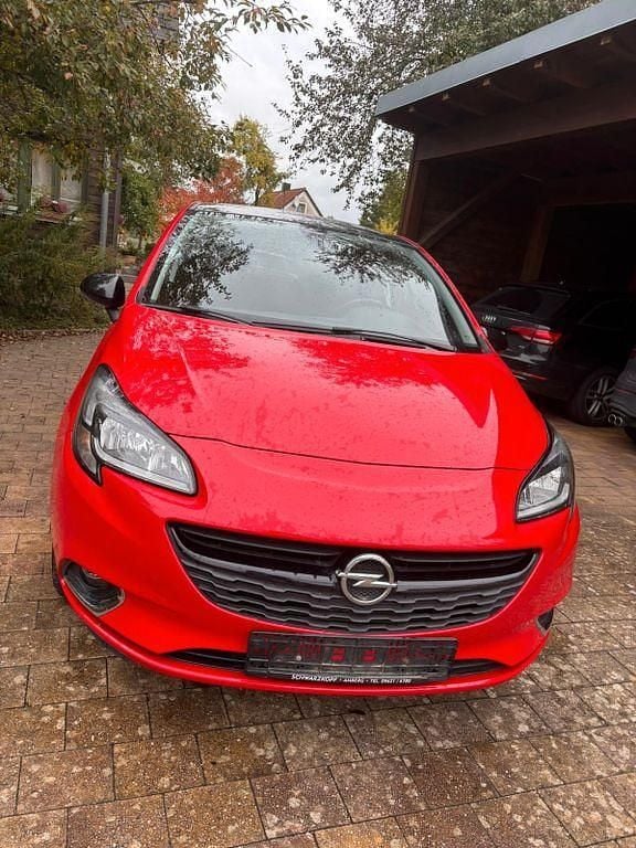 Rot Gebraucht 2017 Opel Corsa Color Edition Kleinwagen | 6.500 € (Superpreis) - Bild 1/4