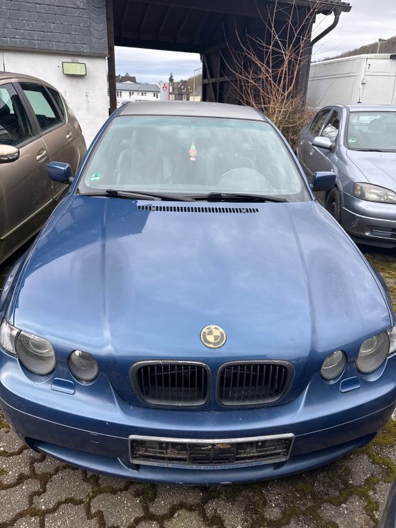 Blau Gebraucht 2002 BMW 316 Compact Performance Kleinwagen | 499 € (Superpreis) - Bild 1/4