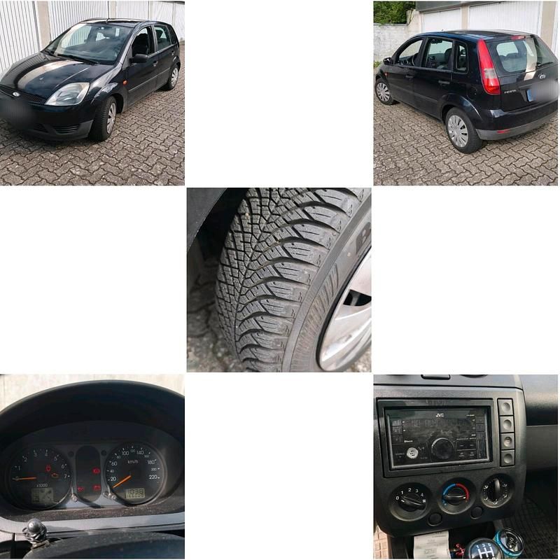 Schwarz Gebraucht 2002 Ford Fiesta Kleinwagen | 1.700 € (Fairer Preis) - Bild 1/4