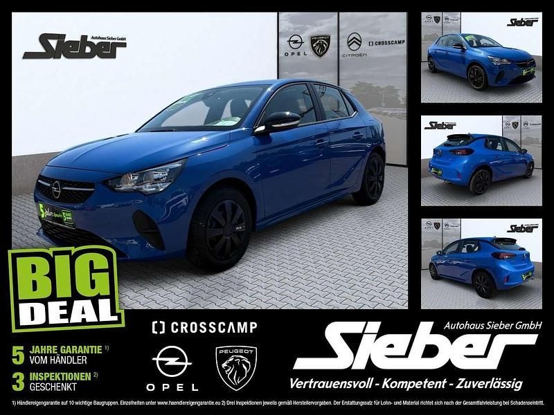 Perl blau/voltaik blau Gebraucht 2022 Opel Corsa Edition Kleinwagen | 12.990 € (Fairer Preis) - Bild 1/4