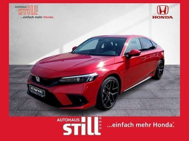 Premium crystal red Neu 2025 Honda Civic Advance Limousine | 41.980 € (Fairer Preis) - Bild 1/4