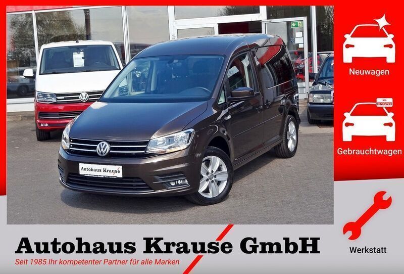 Chestnut brown metallic Gebraucht 2015 VW Caddy Comfortline Van / Kleinbus | 17.490 € (Fairer Preis) - Bild 1/4