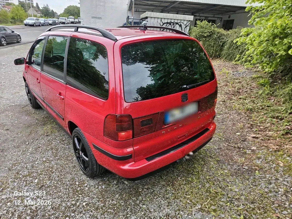 Gebraucht Seat Alhambra 150 PS (110 kW) 2006 Rot Van / Kleinbus