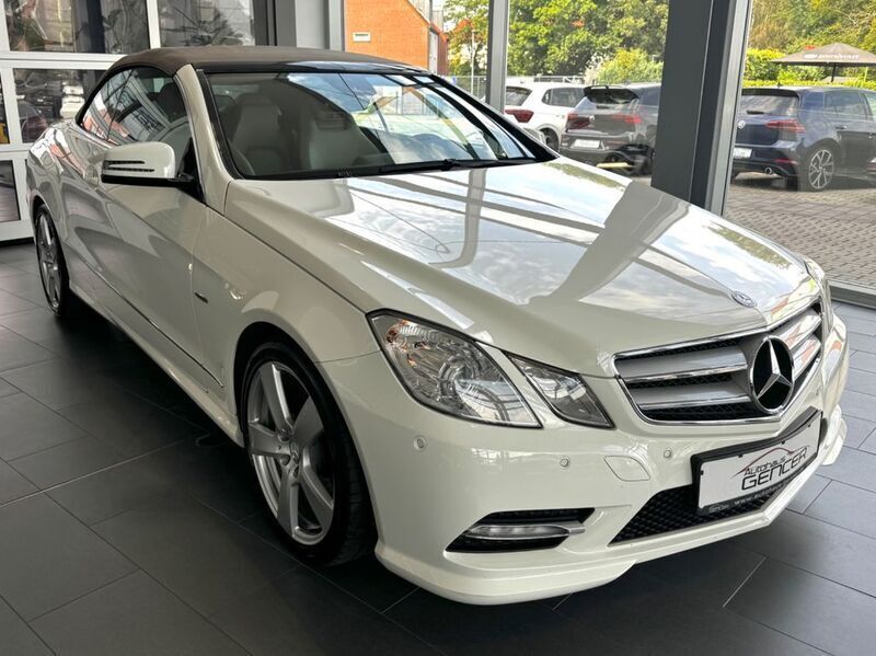 Usata Mercedes E250 AMG 204 CV (150 kW) 2012 Bianco Cabrio
