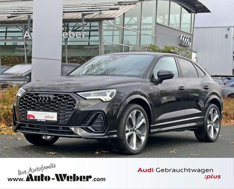 Schwarz Gebraucht 2024 Audi Q3 Sportback S-Line SUV | 48.480 € (Teuer) - Bild 1/3