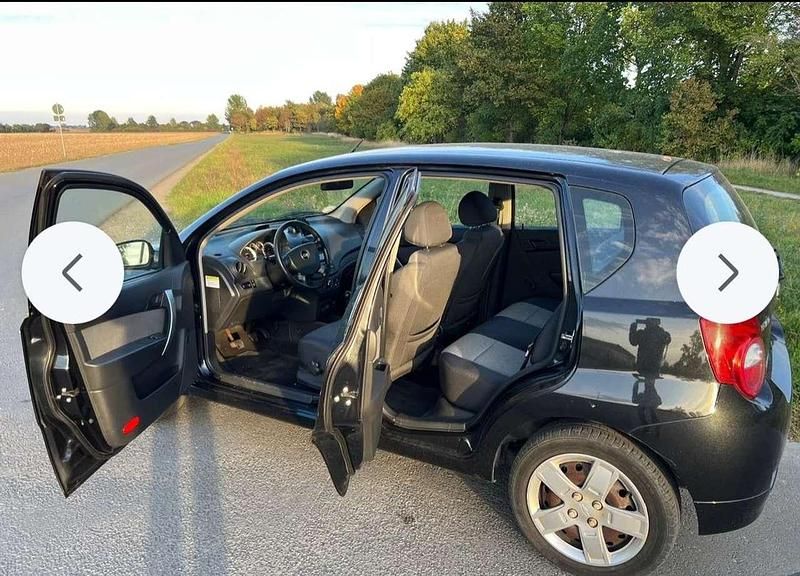 Gebraucht Chevrolet Aveo 84 PS (61 kW) 2008 Schwarz Limousine