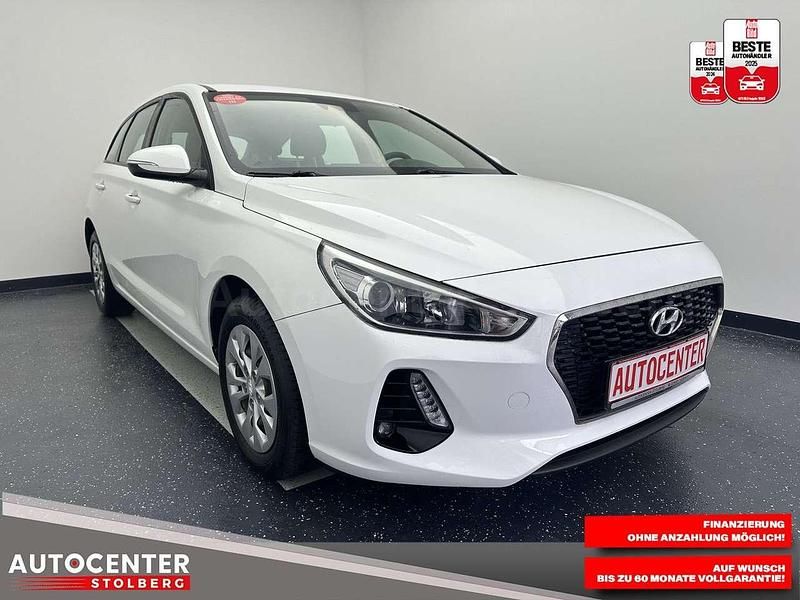 Gebraucht Hyundai i30 Pure 101 PS (74 kW) 2018 Weiß Kombi