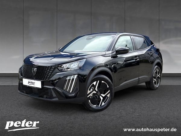 Schwarz (perla nera schwarz metallic) Neu 2025 Peugeot e-2008 Business-Line SUV | 38.740 € (Fairer Preis) - Bild 1/4