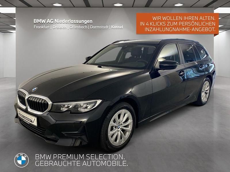 Schwarz Gebraucht 2021 BMW 318 Sport Line Limousine | 24.890 € (Guter Preis) - Bild 1/4