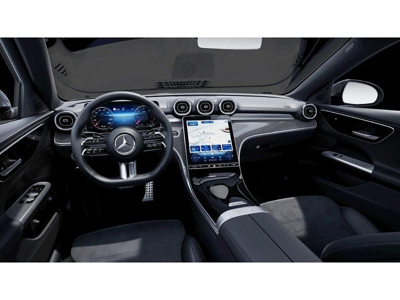 Gebraucht Mercedes C220 AMG line 200 PS (147 kW) 2025 Schwarz Limousine