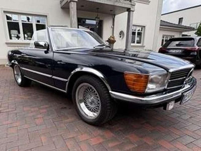 Gebraucht Mercedes SL280 185 PS (136 kW) 1982 Blau Cabrio