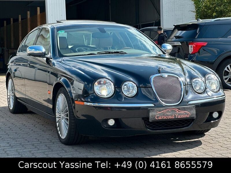 Schwarz Gebraucht 2007 Jaguar S-Type Executive Limousine | 4.990 € (Etwas zu teuer) - Bild 1/4