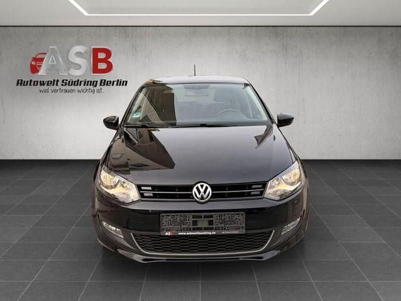Gebraucht VW Polo Match 69 PS (50 kW) 2013 Schwarz Kleinwagen