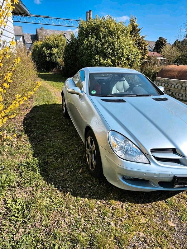 Gebraucht Mercedes SLK200 2005 Silber Cabrio