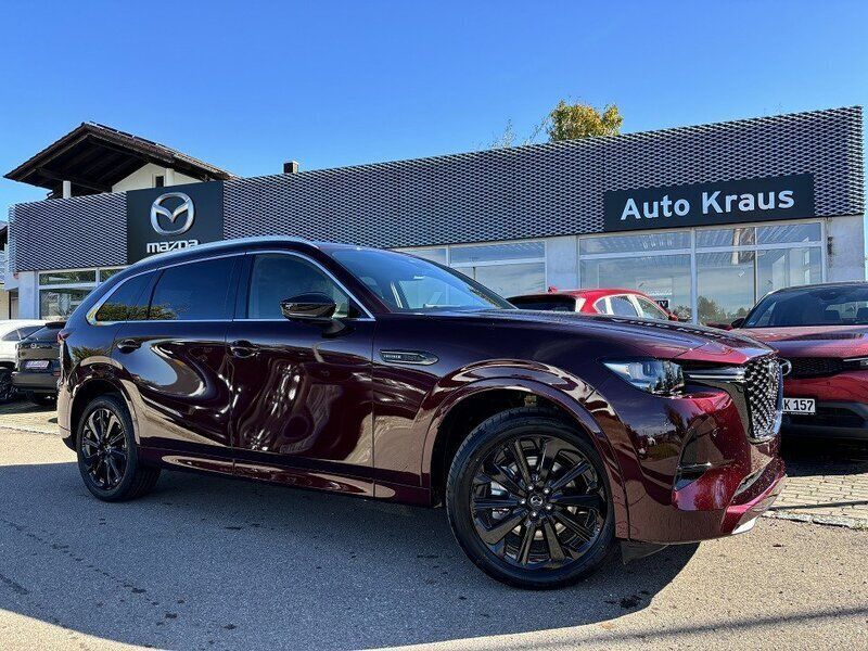 Rot Gebraucht 2024 Mazda CX-80 Homura-Line SUV | 54.990 € (Fairer Preis) - Bild 1/4