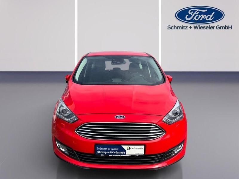 Gebraucht Ford C-MAX Titanium 125 PS (91 kW) 2019 Rot Van / Kleinbus