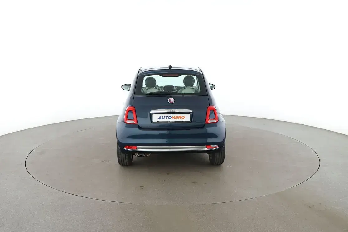 Gebraucht Fiat 500 Lounge 69 PS (50 kW) 2016 Blau Limousine