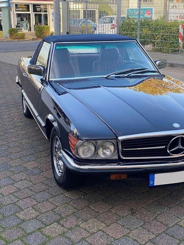 Gebraucht Mercedes SL380 204 PS (150 kW) 1982 Blau Cabrio