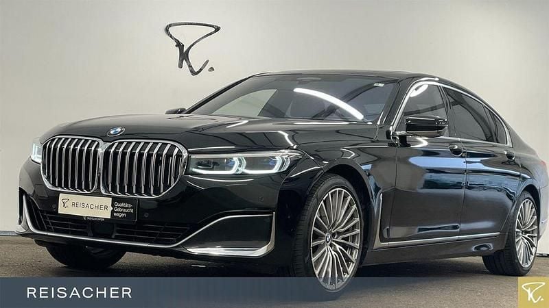 Gebraucht BMW 750L Efficient Dynamics 400 PS (294 kW) 2020 Saphirschwarz metallic Limousine
