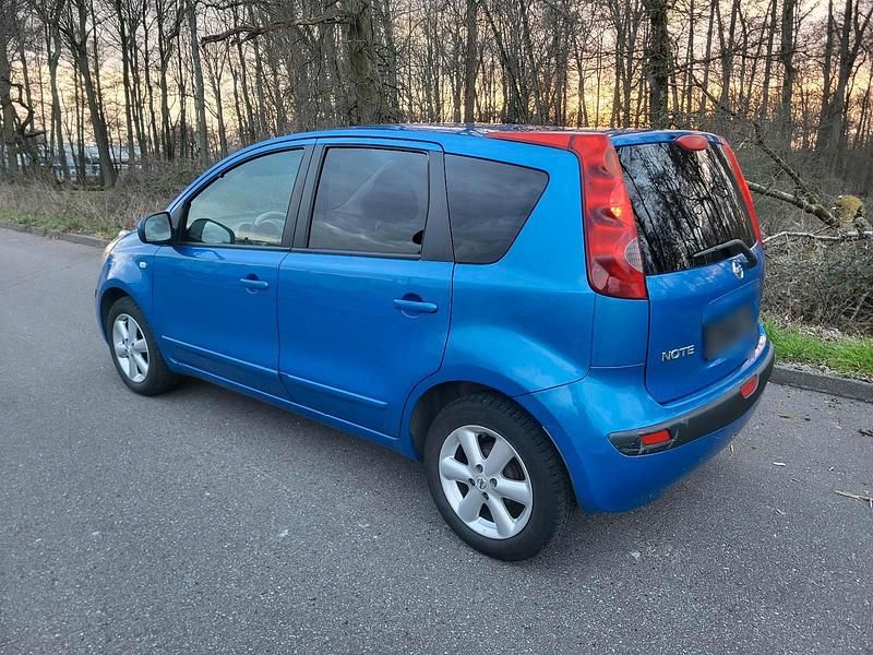 Gebraucht Nissan Note 89 PS (65 kW) 2007 Blau Kleinwagen
