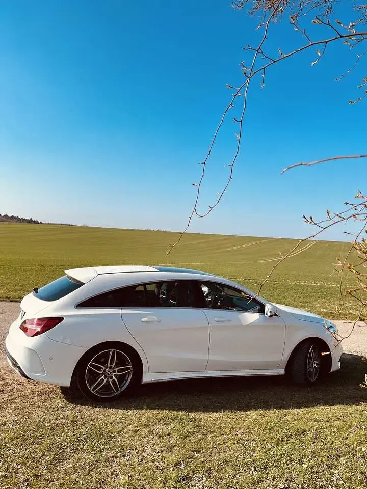 Gebraucht Mercedes CLA200 156 PS (114 kW) 2018 Weiß Kombi