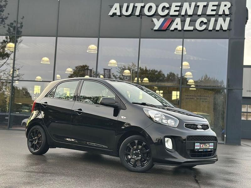 Mythosschwarz Gebraucht 2017 Kia Picanto 2 Kleinwagen | 8.490 € (Guter Preis) - Bild 1/4