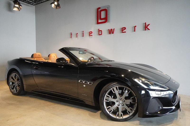 Schwarz Gebraucht 2019 Maserati GranCabrio Cabrio | 104.941 € (Etwas zu teuer) - Bild 1/3