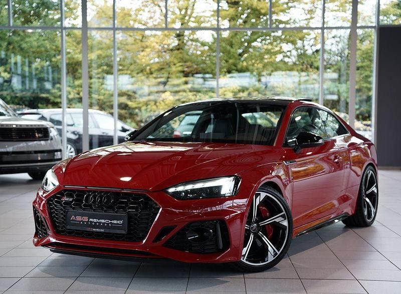Rot Gebraucht 2020 Audi RS5 Sport Coupé | 59.900 € (Teuer) - Bild 1/4