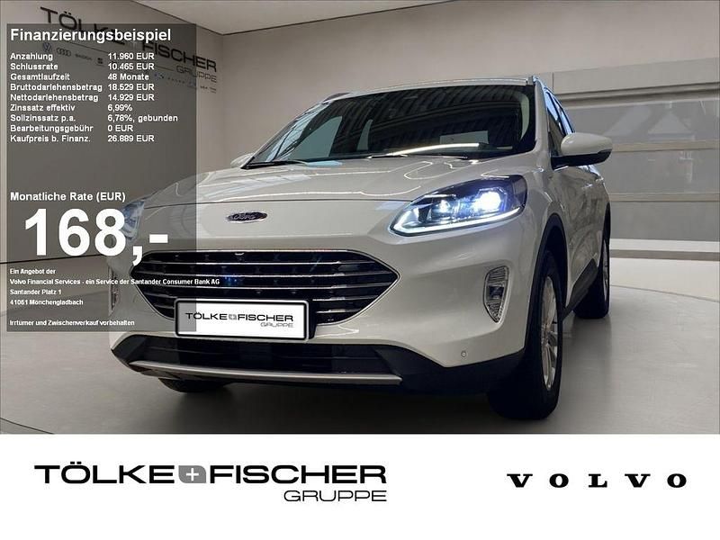 Frostweiß (metallic) Gebraucht 2022 Ford Kuga Titanium X SUV | 26.557 € (Fairer Preis) - Bild 1/4