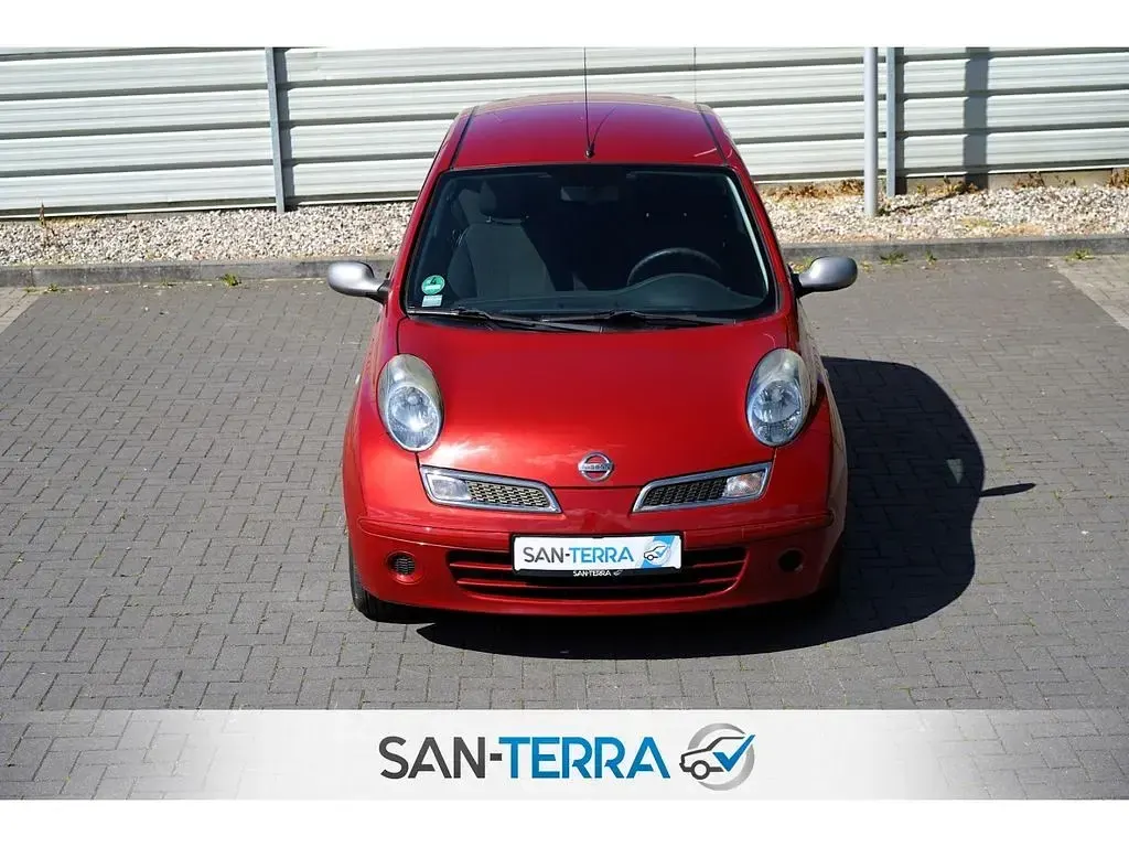 Gebraucht Nissan Micra 65 PS (47 kW) 2009 Rot Limousine