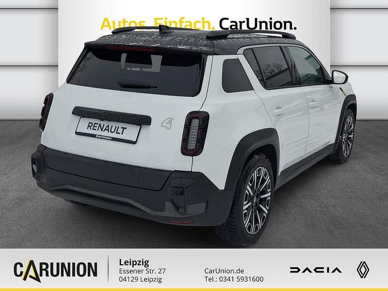 Ny Renault 4 E-Tech Iconic 77 kW (106 HK) 2026 Sort SUV