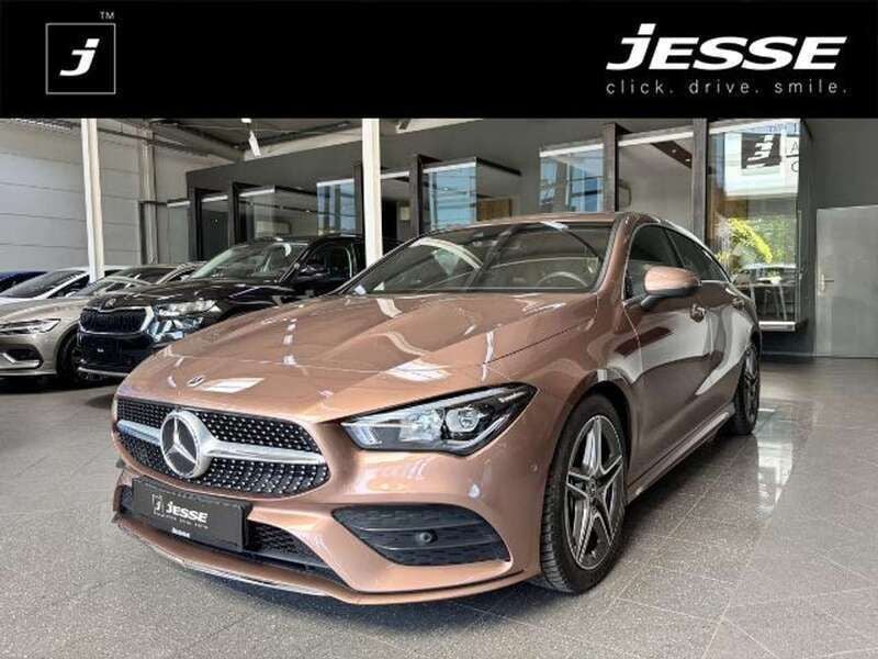 Rosegold metalliclack Gebraucht 2022 Mercedes CLA250 AMG Limousine | 32.990 € (Superpreis) - Bild 1/4
