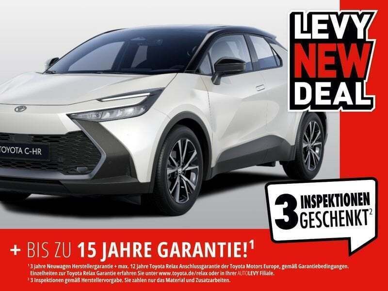 2mq schneeweiß/ dach schwarz Neu 2025 Toyota C-HR SUV | 36.947 € (Fairer Preis) - Bild 1/4
