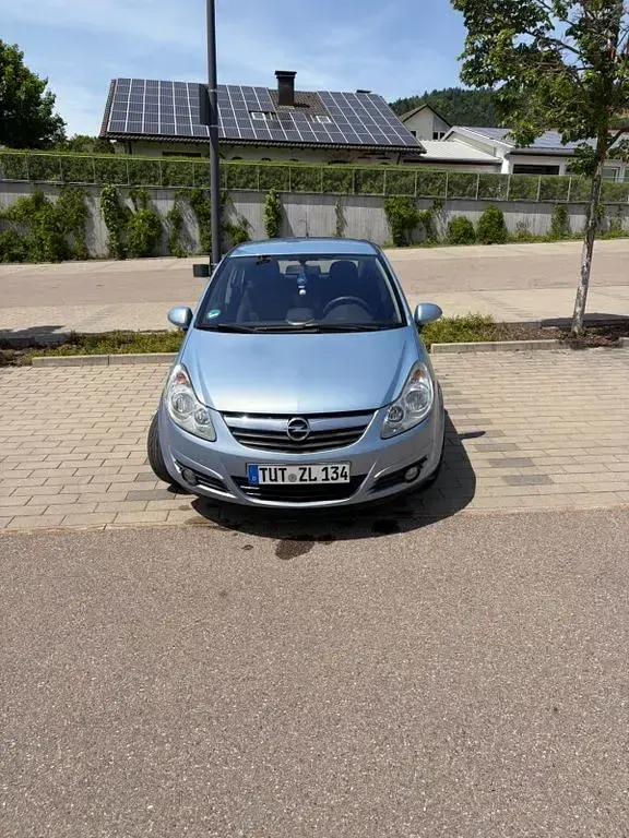 Gebraucht Opel Corsa 80 PS (58 kW) 2007 Blau Kleinwagen